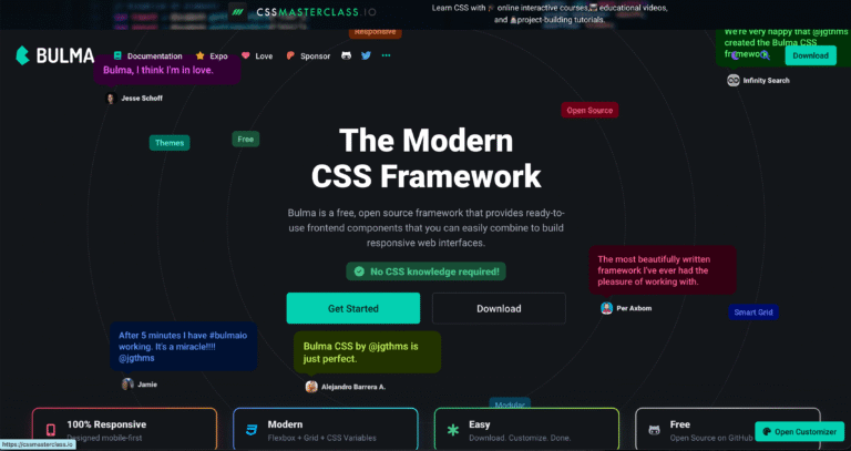Bulma Css Code Example Which CSS Framework Should I Use? - wpblog